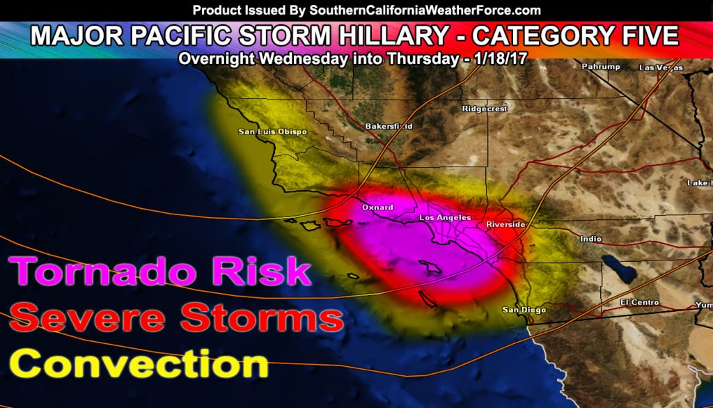 Series Of Severe Storms Set To Impact Southern California Starting