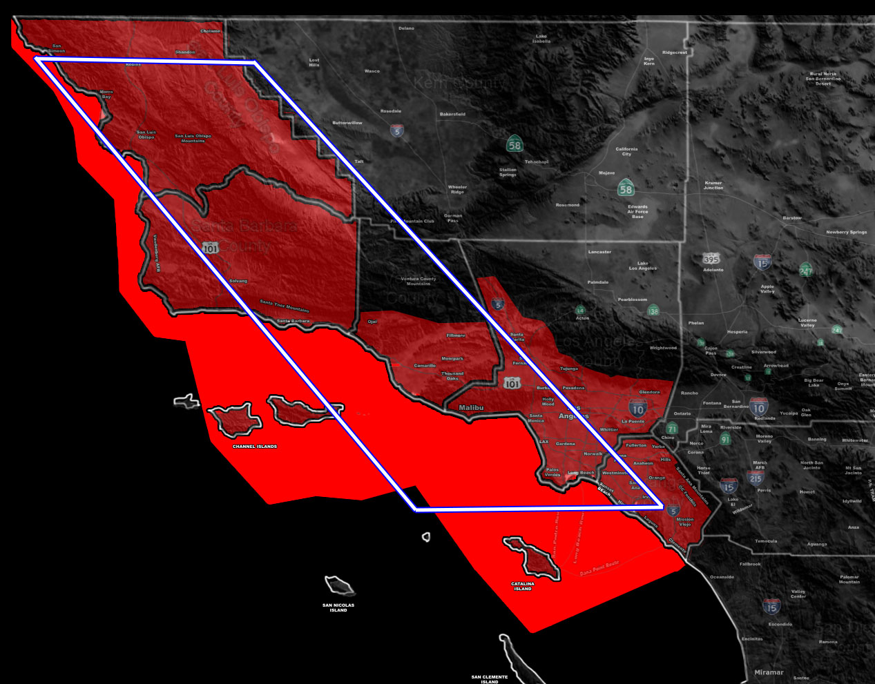 Tornado Watch Southern California Weather Force