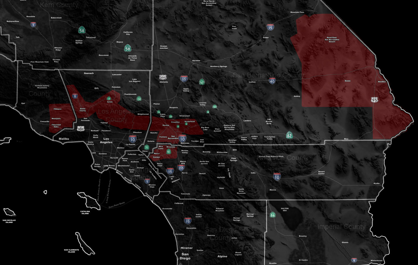 Santa Ana Wind Advisory – Southern California Weather Force