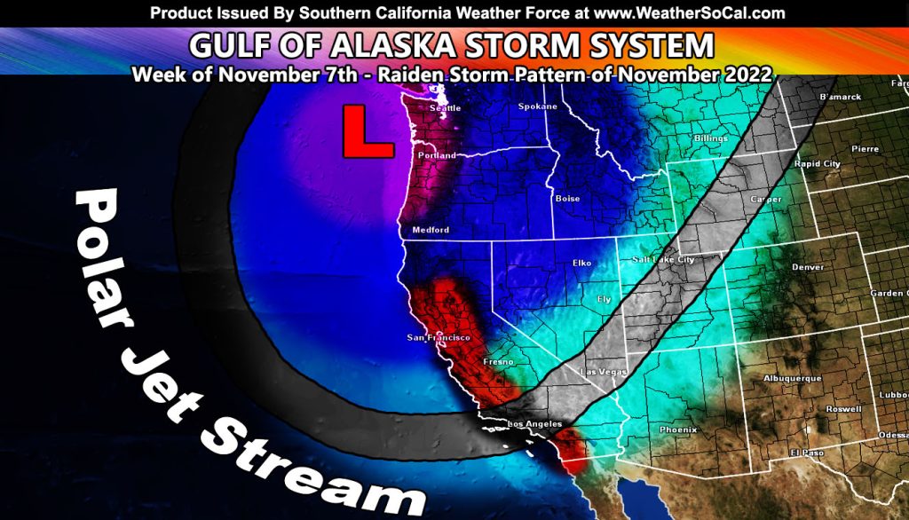 Gulf of Alaska Storm Pattern: Strong Storm Impulses Week of November ...