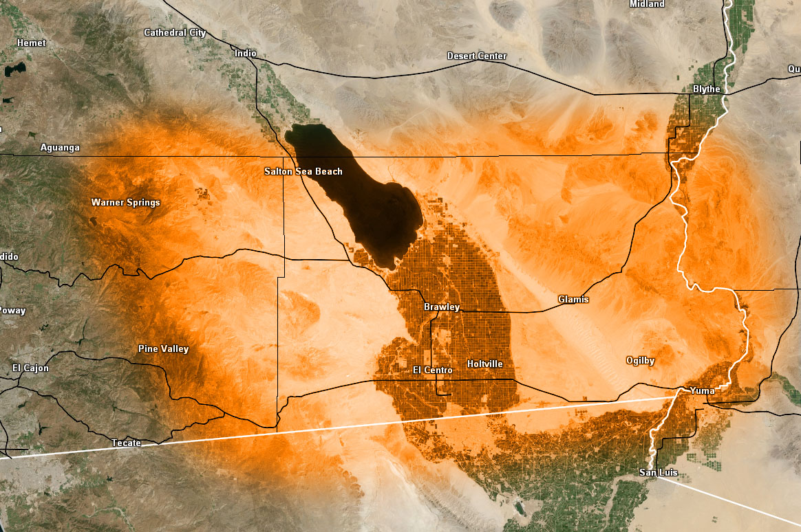 High End Wind Advisory Southern California Weather Force