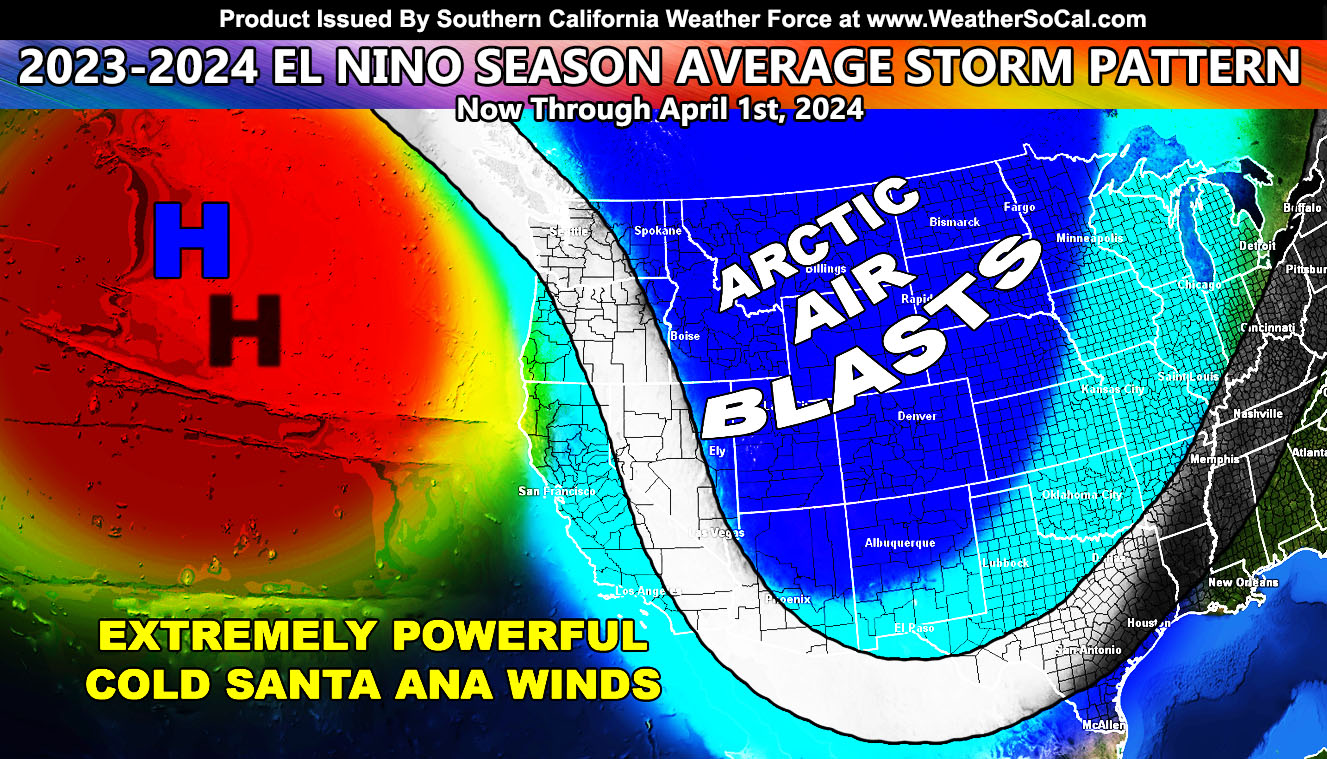 Final Forecast Update for the 20232024 Strong El Nino Storm Season