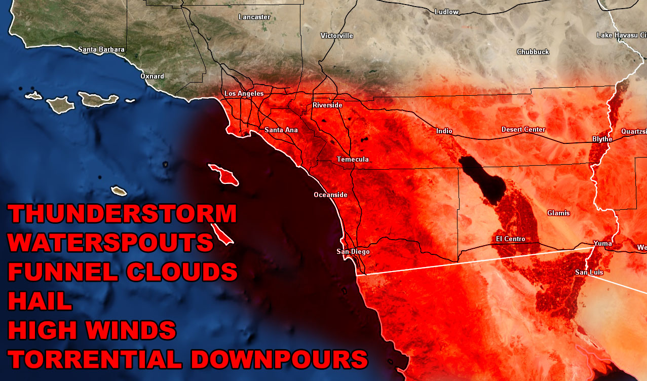 Thunderstorm Watch – Southern California Weather Force