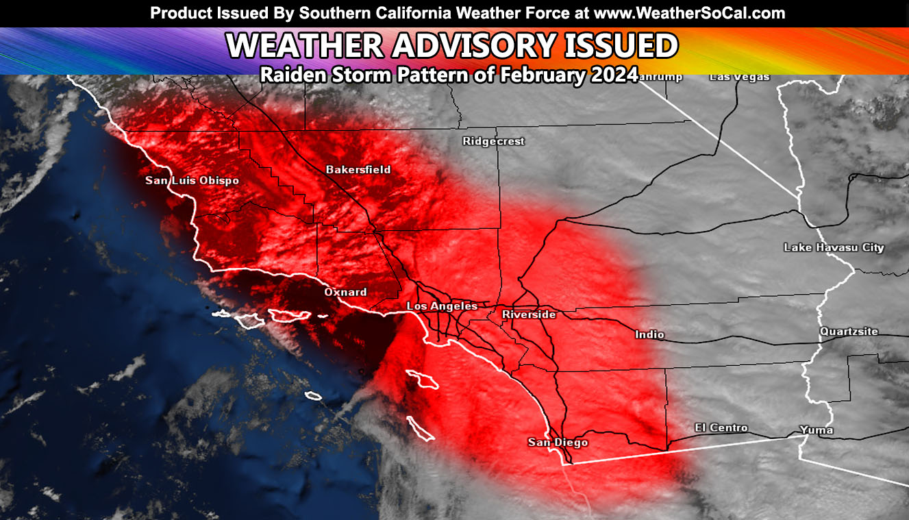 Weather Advisory Southern California Weather Force